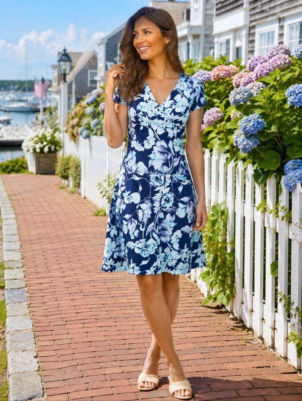 Soft Surroundings shapely anywhere dress
